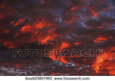 "Clouds in the sky at dawn, Germany, Europe" View Large Photo Image Stock Image - "Clouds in the sky at dawn, Germany, Europe". Fotosearch