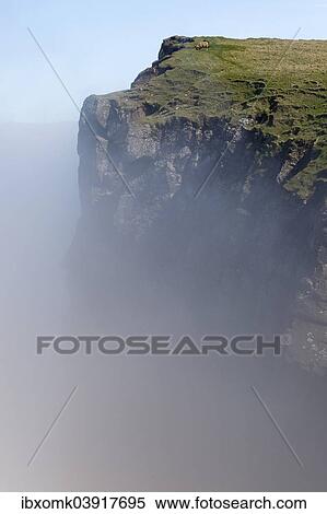 "Clouds on the cliffs, Mykines, Utoyggjar, Faroe Islands, Denmark, Europe" View Large Photo Image Stock Photography - "Clouds on the cliffs, Mykines, Utoyggjar, Faroe Islands, Denmark, Europe". Fotosearch