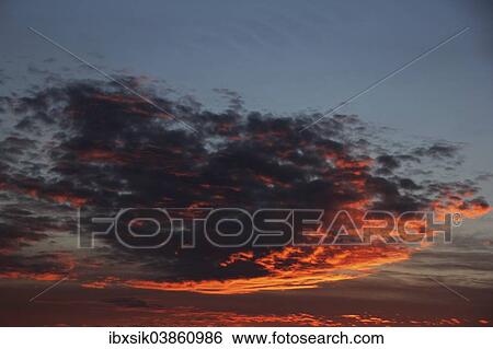 "Cloudy sky, dawn, Germany, Europe" View Large Photo Image Stock Photograph - "Cloudy sky, dawn, Germany, Europe". Fotosearch