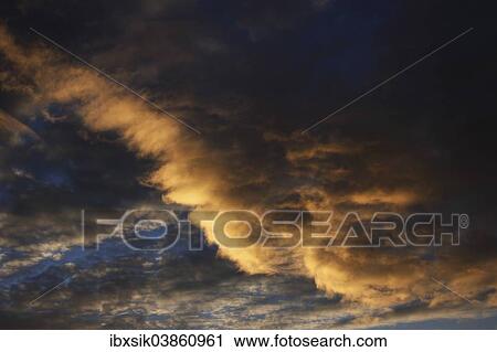 "Cloudy sky, evening mood, Germany, Europe" View Large Photo Image Stock Image - "Cloudy sky, evening mood, Germany, Europe". Fotosearch
