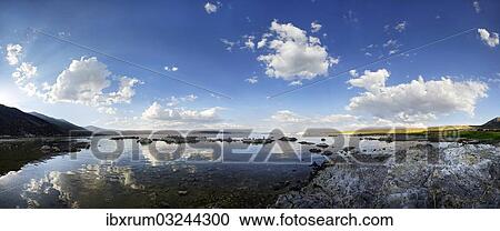 "Cloudy sky reflected in the water of the Sees Mono Lake, Mono Lake, Lee Vining, California, United States, North America" View Large Photo Image Stock Image - "Cloudy sky reflected in the water of the Sees Mono Lake, Mono Lake, Lee Vining, California, United States, North America". Fotosearch