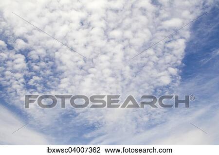 Stock Image - Cloudy sky. Fotosearch