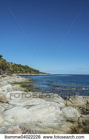 Stock Photo - "Coast, Saint-Florent, Corsica, France, Europe". Fotosearch