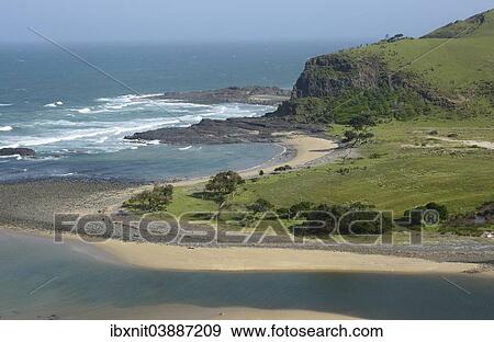 Stock Photo - "Coast, Wild Coast, Coffee Bay, Eastern Cape, South Africa, Africa". Fotosearch