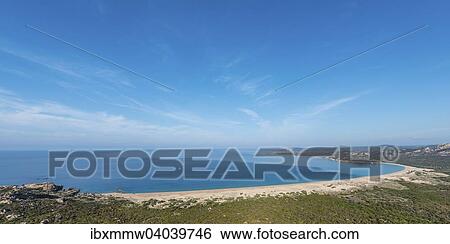 "Coast with a long sandy beach, Sartene, Corsica, France, Europe" View Large Photo Image Stock Photograph - "Coast with a long sandy beach, Sartene, Corsica, France, Europe". Fotosearch