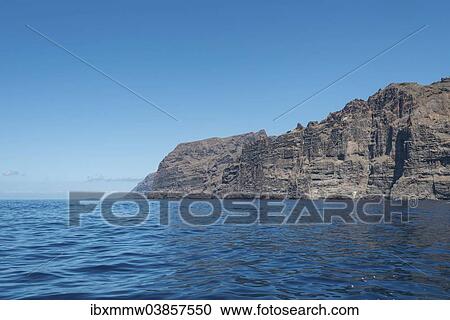"Coastal cliffs of Los Gigantes, Tenerife, Canary Islands, Spain, Europe" View Large Photo Image Stock Image - "Coastal cliffs of Los Gigantes, Tenerife, Canary Islands, Spain, Europe". Fotosearch
