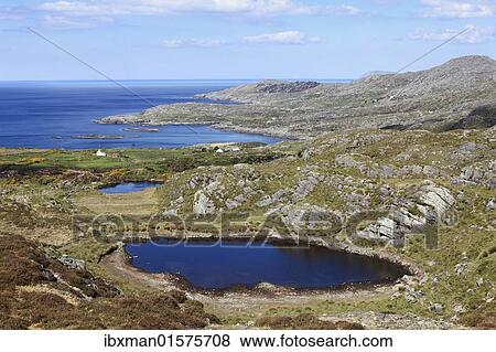 Stock Photo - "Coastline near Allihies, Slieve Miskish Mountains, Beara Peninsula, County Cork, Ireland, British Isles, Europe". Fotosearch