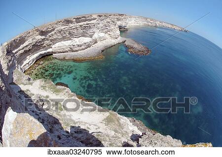 "Coastline, Tarkhankut Cape, Crimea, Ukraine, Europe" View Large Photo Image Stock Photography - "Coastline, Tarkhankut Cape, Crimea, Ukraine, Europe". Fotosearch