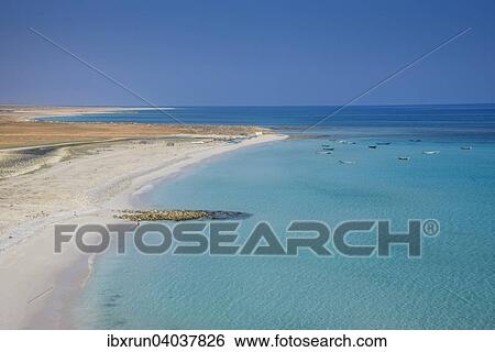 "Coastline with white sand beach, island of Socotra, Yemen, Asia" View Large Photo Image Stock Photograph - "Coastline with white sand beach, island of Socotra, Yemen, Asia". Fotosearch