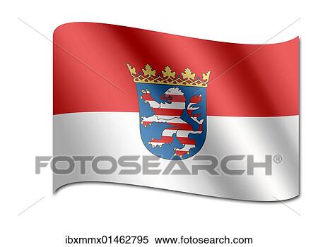 Stock Photography - Coat of arms of the state of Hesse. Fotosearch