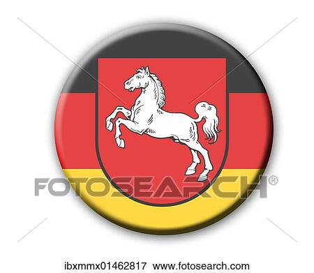 "Coat of arms of the state of Lower Saxony, Germany, Europe" View Large Photo Image Stock Photo - "Coat of arms of the state of Lower Saxony, Germany, Europe". Fotosearch