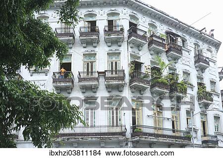 "Colonial architecture, Havana, Cuba, North America" View Large Photo Image Picture - "Colonial architecture, Havana, Cuba, North America". Fotosearch