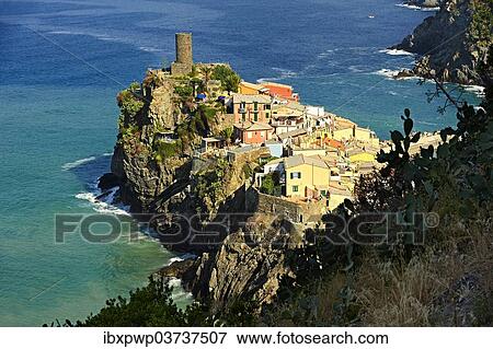 "Colorful houses on the coast, UNESCO World Heritage Site, Vernazza, Cinque Terre, Liguria, Italy, Europe" View Large Photo Image Stock Photo - "Colorful houses on the coast, UNESCO World Heritage Site, Vernazza, Cinque Terre, Liguria, Italy, Europe". Fotosearch