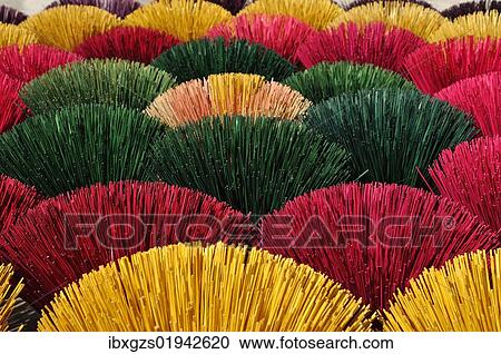 "Colorful incense sticks, Hue, Vietnam, Asia" View Large Photo Image Stock Image - "Colorful incense sticks, Hue, Vietnam, Asia". Fotosearch