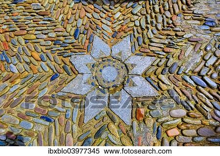 "Colourful stone mosaic outside Girona Cathedral, Cathedral of Saint Mary of Girona, Girona, Catalonia, Spain, Europe" View Large Photo Image Stock Photography - "Colourful stone mosaic outside Girona Cathedral, Cathedral of Saint Mary of Girona, Girona, Catalonia, Spain, Europe". Fotosearch