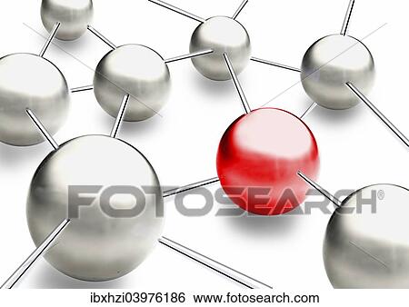 Stock Photograph - "Coneptual image, connections, network". Fotosearch