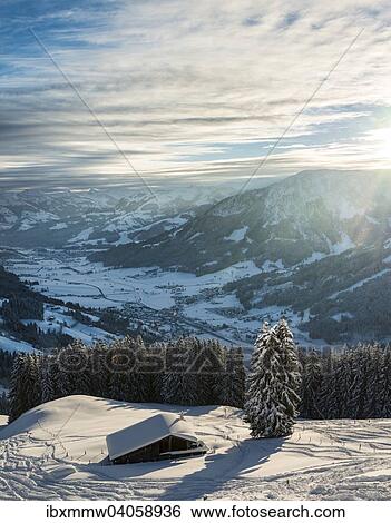 "Cottage in a ski resort with views of the Alps, Brixen Im Thale, Tyrol, Austria, Europe" View Large Photo Image Stock Photograph - "Cottage in a ski resort with views of the Alps, Brixen Im Thale, Tyrol, Austria, Europe". Fotosearch