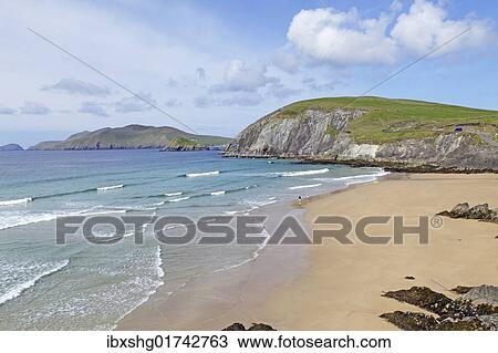 "Coumeenoule Beach, Dingle Peninsula, Ireland, Europe" View Large Photo Image Stock Image - "Coumeenoule Beach, Dingle Peninsula, Ireland, Europe". Fotosearch