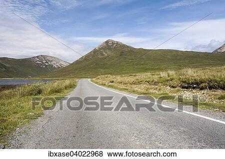 "Country road B8083 with Beinn na Cro at the back, Strathaird, Isle of Skye, Scotland, United Kingdom, Europe" View Large Photo Image Stock Photo - "Country road B8083 with Beinn na Cro at the back, Strathaird, Isle of Skye, Scotland, United Kingdom, Europe". Fotosearch