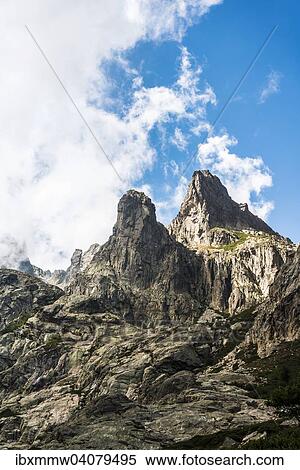 "Crags, mountain peaks in the Restonica mountain valley, Corte, Haute-Corse, Corsica, France, Europe" View Large Photo Image Stock Photography - "Crags, mountain peaks in the Restonica mountain valley, Corte, Haute-Corse, Corsica, France, Europe". Fotosearch
