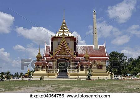 Stock Photograph - "Crematorium in the temple, Hua Hin, Thailand, Asia". Fotosearch