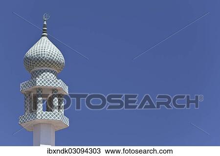 "Crescent moon and a star at the top of a minaret, Izki, Ad Dakhiliyah, Oman, Asia" View Large Photo Image Stock Image - "Crescent moon and a star at the top of a minaret, Izki, Ad Dakhiliyah, Oman, Asia". Fotosearch