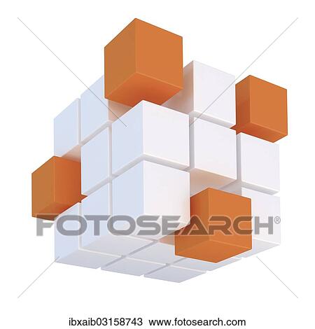 "Cube, cubes, 3D illustration" View Large Photo Image Stock Image - "Cube, cubes, 3D illustration". Fotosearch