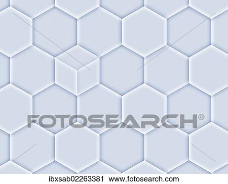 "Cubes, hexagonal structure, 3D illustration" View Large Photo Image Stock Image - "Cubes, hexagonal structure, 3D illustration". Fotosearch