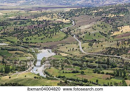 "Cultural landscape in the Nemrut Dagi National Park, with the Kahta river, Kahta Cayi, Adiyaman province, Southeastern Anatolia Region, Anatolia, Turkey, Asia" View Large Photo Image Stock Image - "Cultural landscape in the Nemrut Dagi National Park, with the Kahta river, Kahta Cayi, Adiyaman province, Southeastern Anatolia Region, Anatolia, Turkey, Asia". Fotosearch