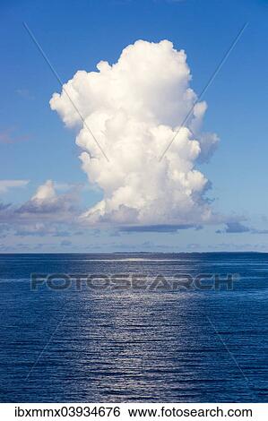 "Cumulus cloud over the sea, Palau, Oceania" View Large Photo Image Stock Photograph - "Cumulus cloud over the sea, Palau, Oceania". Fotosearch
