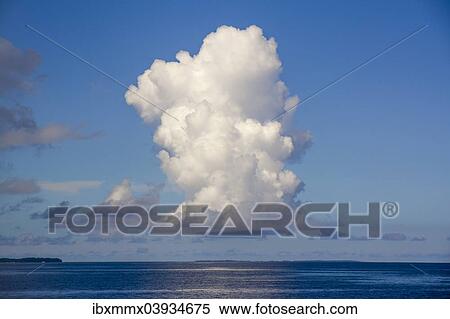 "Cumulus cloud over the sea, Palau, Oceania" View Large Photo Image Stock Photography - "Cumulus cloud over the sea, Palau, Oceania". Fotosearch