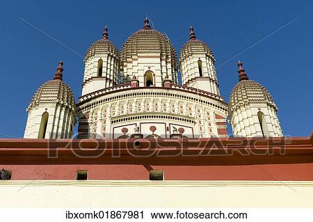 "Dakshineshwar Temple, Parganas district, near Calcutta, West Bengal, India, Asia" View Large Photo Image Stock Image - "Dakshineshwar Temple, Parganas district, near Calcutta, West Bengal, India, Asia". Fotosearch