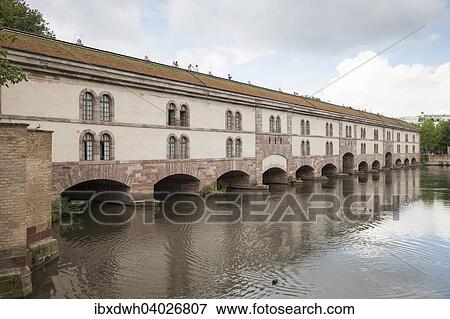 "Dam and bridge, Strasbourg, Alsace, France, Europe" View Large Photo Image Stock Photo - "Dam and bridge, Strasbourg, Alsace, France, Europe". Fotosearch