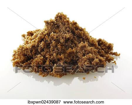 Stock Photo - Dark Muscovado raw sugar. Fotosearch