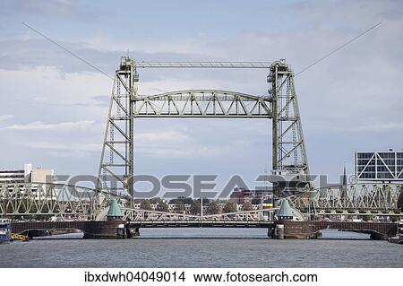 "De Hof, former railway bridge and industrial monument, Nieuwe Maas river, Rotterdam, Holland, The Netherlands, Europe" View Large Photo Image Picture - "De Hof, former railway bridge and industrial monument, Nieuwe Maas river, Rotterdam, Holland, The Netherlands, Europe". Fotosearch