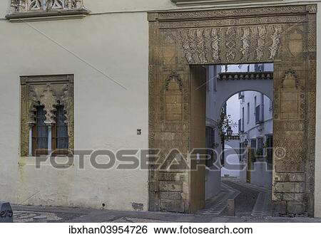 "Decorated stone gate, Cordoba, Andalusia, Spain, Europe" View Large Photo Image Stock Photograph - "Decorated stone gate, Cordoba, Andalusia, Spain, Europe". Fotosearch