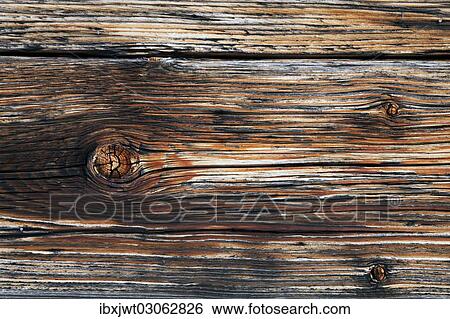 Detail of an old natural wood house front View Large Photo Image Stock Photograph - Detail of an old natural wood house front. Fotosearch