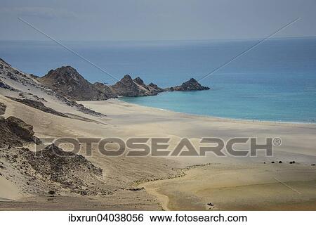 Stock Photograph - "Detwah lagoon, near Qalansia, Socotra, Yemen, Asia". Fotosearch
