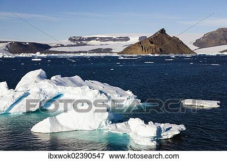 Stock Photo - "Devil Island, Antarctic Sound, Weddell Sea, Southern Ocean, Antarctica". Fotosearch