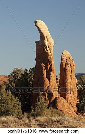 Stock Photograph - "Devils Garden, Arches National Park, Utah, USA, America". Fotosearch