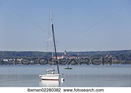 "Diessen at Lake Ammer, view from Wartaweil, Five-Lakes region, Upper Bavaria, Bavaria, Germany, Europe" View Large Photo Image Stock Image - "Diessen at Lake Ammer, view from Wartaweil, Five-Lakes region, Upper Bavaria, Bavaria, Germany, Europe". Fotosearch