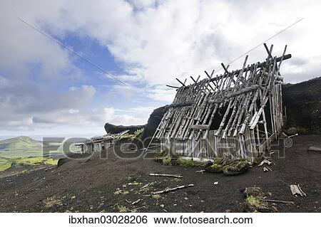 "Dilapidated sheep shed, Pakgil, Iceland, Europe" View Large Photo Image Stock Photograph - "Dilapidated sheep shed, Pakgil, Iceland, Europe". Fotosearch