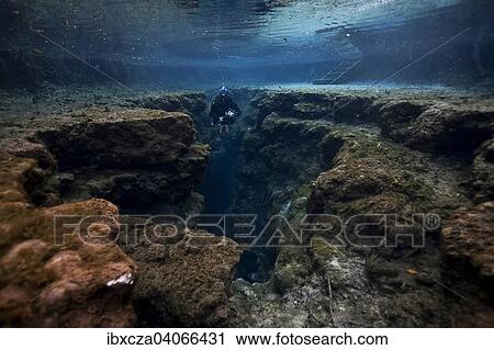 "Diver at Little Devil in Santa Fe River, Florida, United States, North America" View Large Photo Image Stock Image - "Diver at Little Devil in Santa Fe River, Florida, United States, North America". Fotosearch