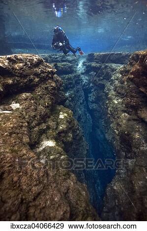 "Diver at Little Devil in Santa Fe River, Florida, United States, North America" View Large Photo Image Stock Photo - "Diver at Little Devil in Santa Fe River, Florida, United States, North America". Fotosearch