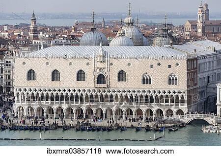"Doge's Palace, St. Mark's Basilica at the back, Venice, Veneto, Italy, Europe" View Large Photo Image Stock Photo - "Doge's Palace, St. Mark's Basilica at the back, Venice, Veneto, Italy, Europe". Fotosearch