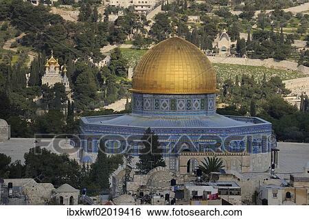 "Dome of the Rock on the Temple Mount, Arab Quarter, Old City of Jerusalem, Israel, Middle East, Asia" View Large Photo Image Stock Photograph - "Dome of the Rock on the Temple Mount, Arab Quarter, Old City of Jerusalem, Israel, Middle East, Asia". Fotosearch