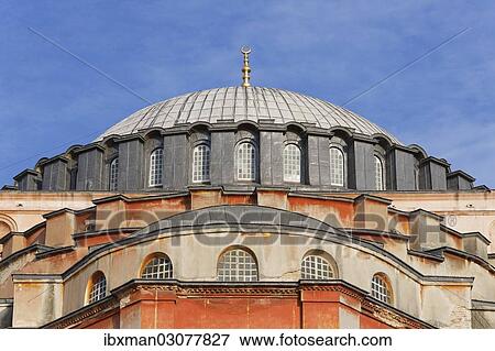 "Domes of the Hagia Sophia, Sultanahmet, Istanbul, European side, Istanbul Province, Turkey, European side, Europe" View Large Photo Image Stock Photo - "Domes of the Hagia Sophia, Sultanahmet, Istanbul, European side, Istanbul Province, Turkey, European side, Europe". Fotosearch
