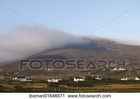 Stock Image - "Dooega, Achill Island, County Mayo, Connacht province, Republic of Ireland, Europe". Fotosearch