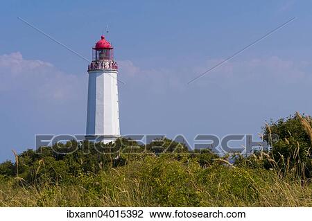 "Dornbusch Lighthouse, Hiddensee Island, Mecklenburg-Western Pomerania, Germany, Europe" View Large Photo Image Stock Image - "Dornbusch Lighthouse, Hiddensee Island, Mecklenburg-Western Pomerania, Germany, Europe". Fotosearch