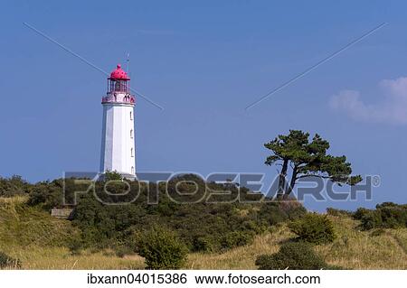 "Dornbusch Lighthouse, Hiddensee Island, Mecklenburg-Western Pomerania, Germany, Europe" View Large Photo Image Stock Photograph - "Dornbusch Lighthouse, Hiddensee Island, Mecklenburg-Western Pomerania, Germany, Europe". Fotosearch